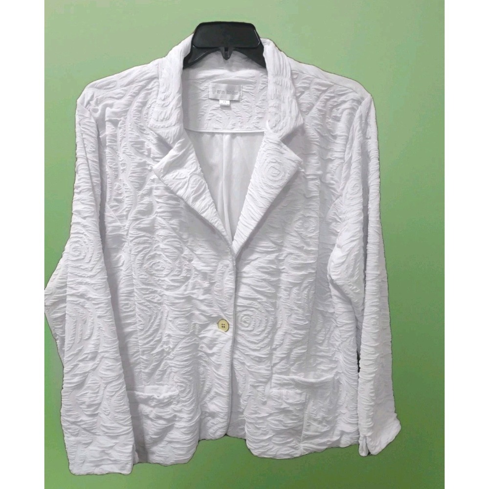 Erin London White‎ Blazer 2X